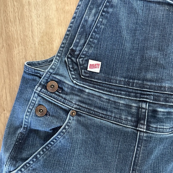 Duluth double flex denim overalls new 8 regular - Picture 3 of 5